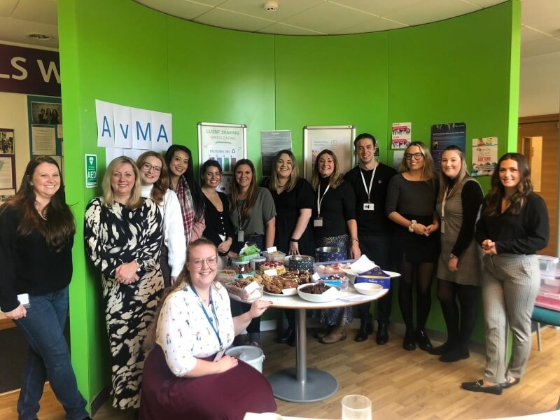 Irwin Mitchell Leeds Office bake sale, in aid of AvMA